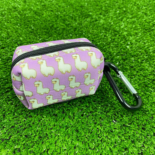 pink-alpaca-dog-waste-bag-dispenser