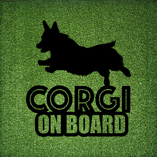 Corgi on board 