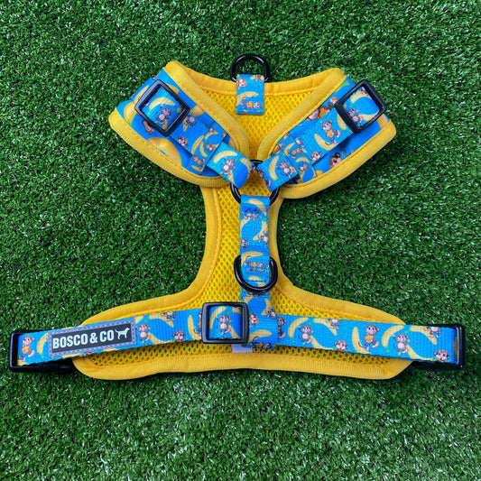 no-pull-dog-harness-monkey-print
