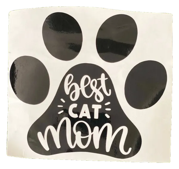 Best Cat Mum Sticker