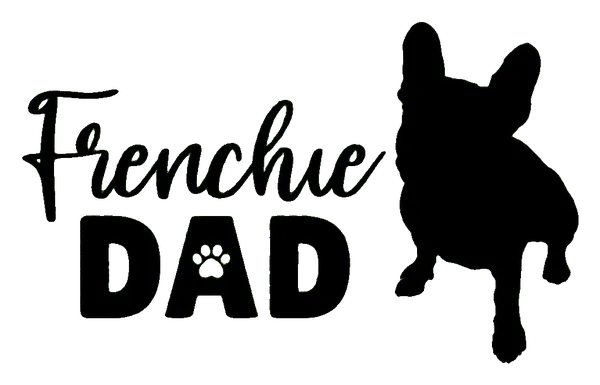 Frenchie Dad Sticker