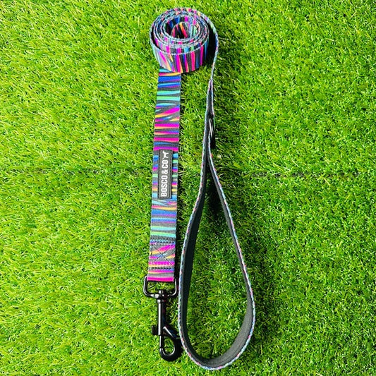 Dog Leash Large - Unicorn Waves