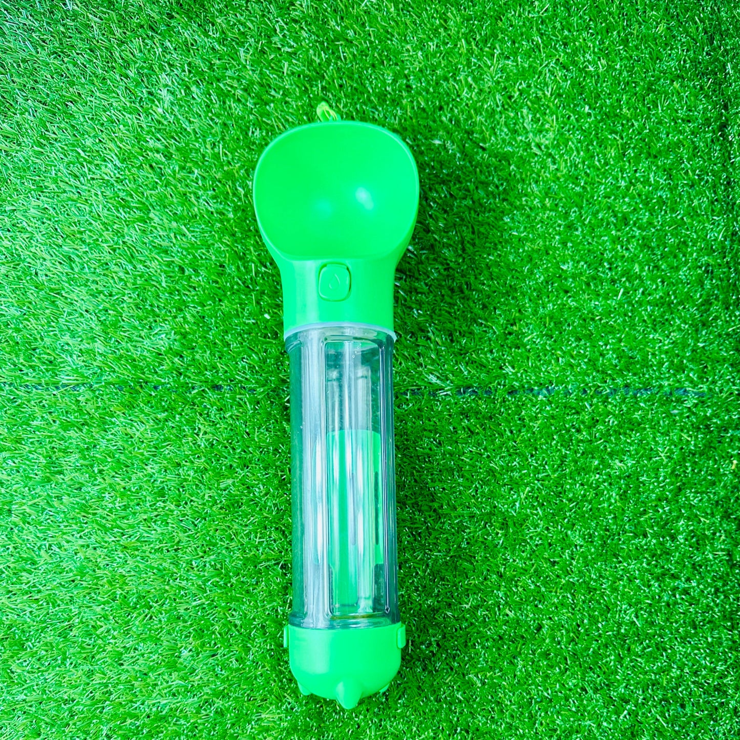 Dog Water Bottle 3 in 1 500ml - Green