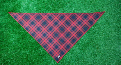 black-red-tartan-dog-cooling-bandana