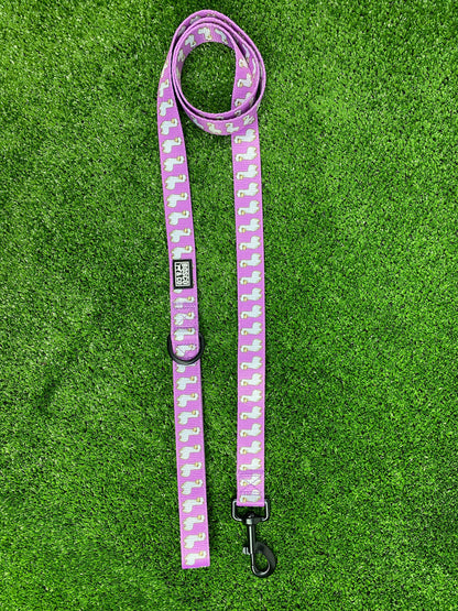 Bosco & Co Dog Leash - Pink Alpaca