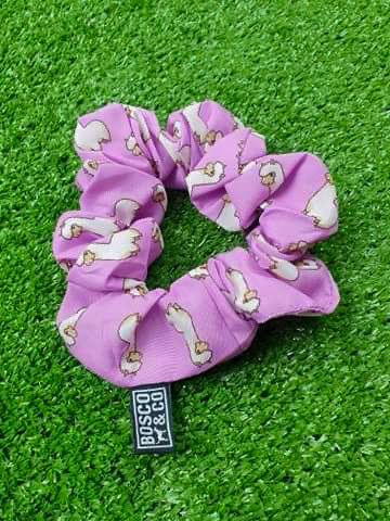 Bosco & Co Scrunchie: Pink Alpaca