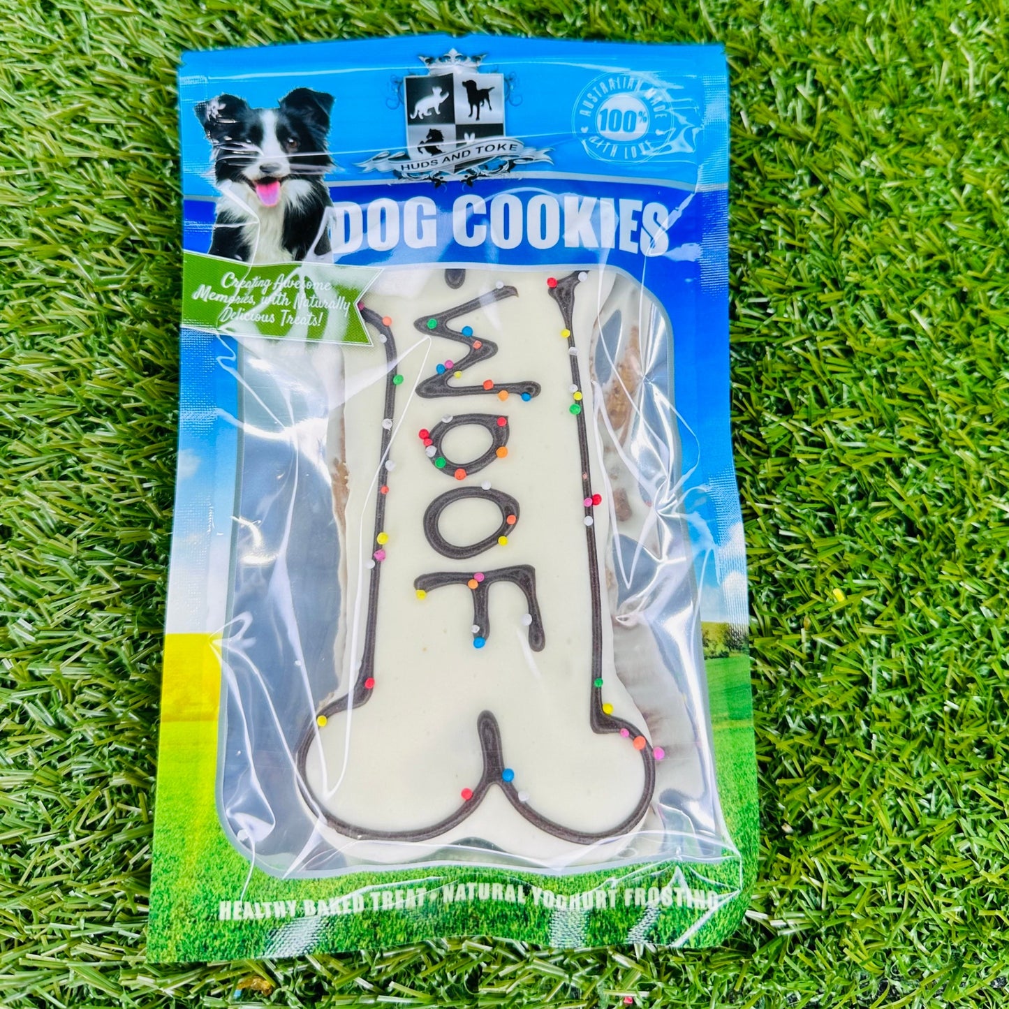 Woof Doggy Bone Cookie – Large