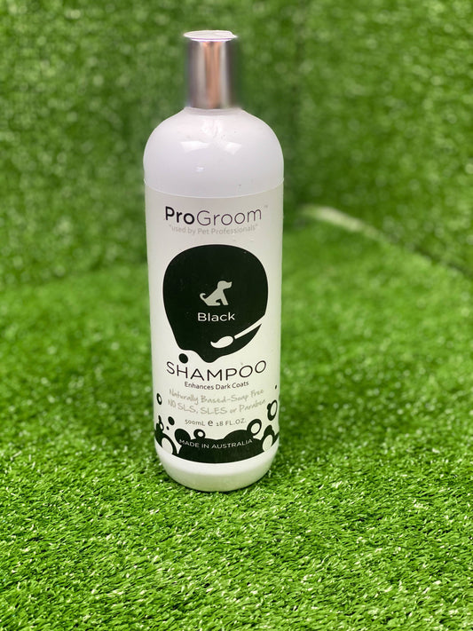 Progroom Black Shampoo 500ml