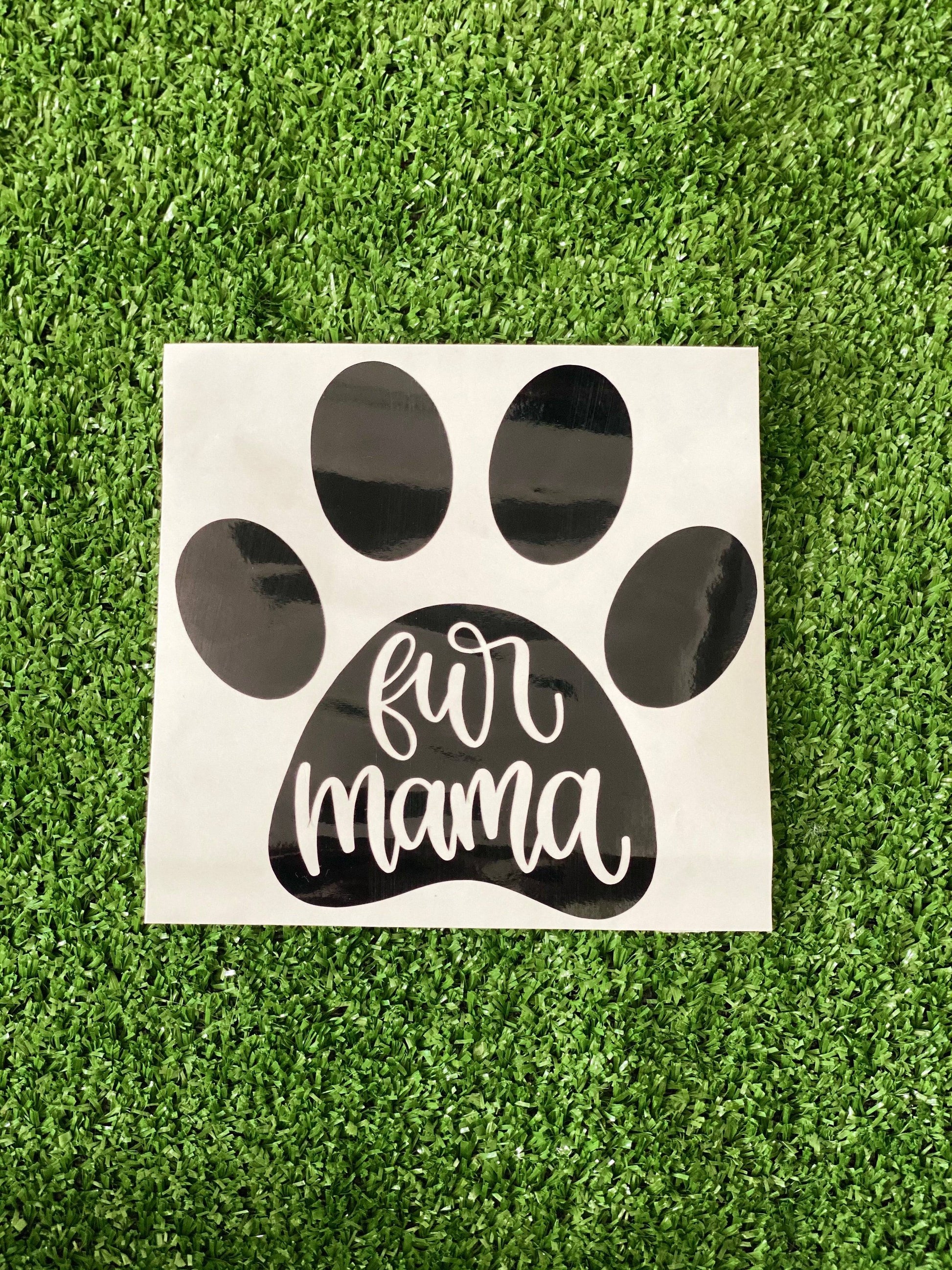 Sticker: Fur Mama